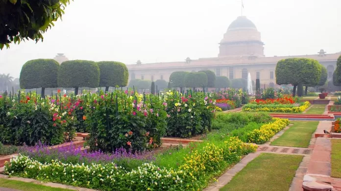 Mughal Garden Renamed