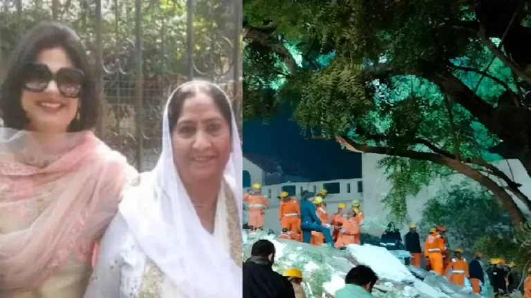 Lucknow Apartment Tragedy : हादसे में सपा नेता हैदर की मां और पत्नी की मौत