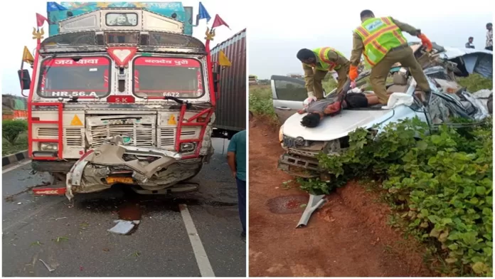 Accident in chhattisgarh
