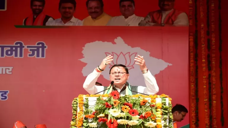Uttrakhand BJP : धामी सरकार का एक साल पूरा, पार्टी ने बताए ऐतिहासिक काम