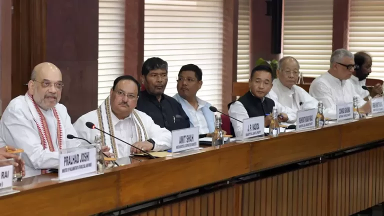 Manipur Violence : मणिपुर हिंसा पर हुई सर्वदलीय बैठक संपन्न