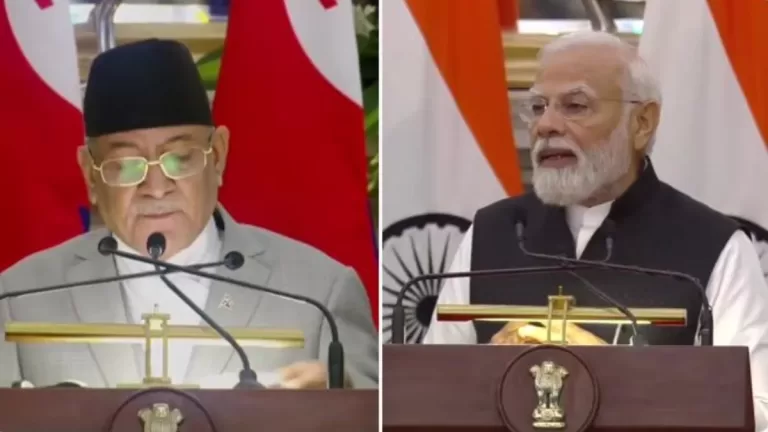 Nepal PM India Visit :  भारत-नेपाल के बीच कई समझौते पर हस्ताक्षर