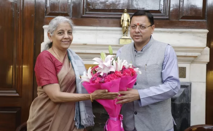 CM meet Nirmala Sitharaman 