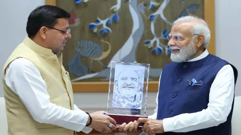 CM dhami Meet PM : दिल्‍ली में मुख्यमंत्री धामी ने प्रधानमंत्री नरेंद्र मोदी से की भेंट