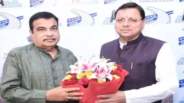 CM dhami delhi Visit 