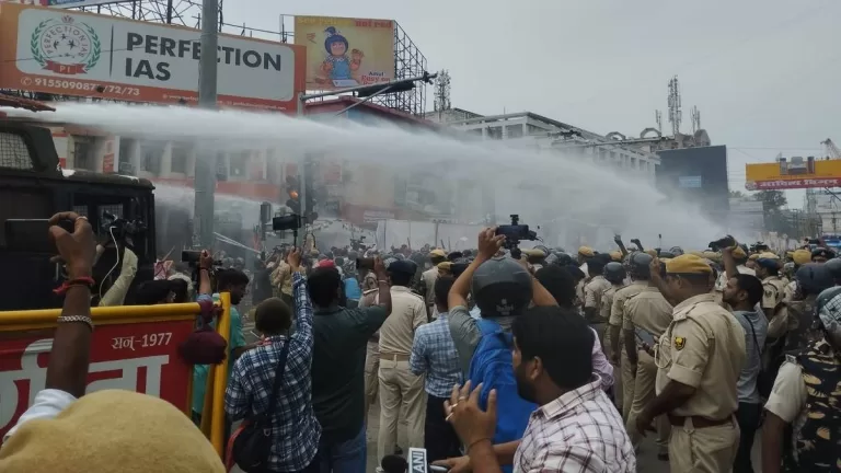 BJP Protest : पटना विरोध प्रदर्शन में भाजपा नेता की मौत, कई सांसद घायल
