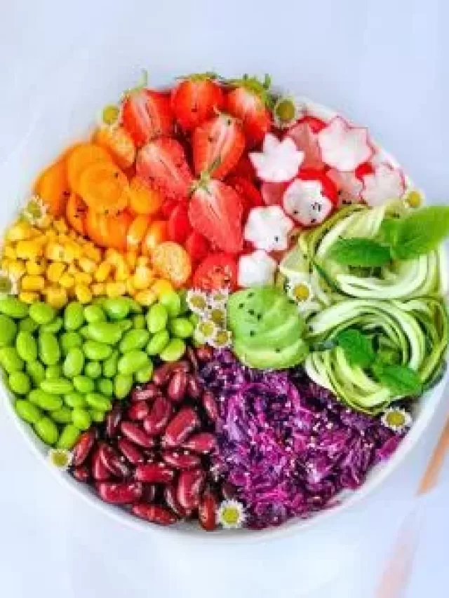 Rainbow diet for mental health